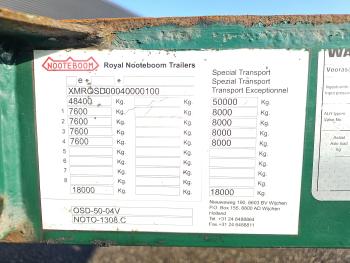 OSD-50-04V / 4 AXLE / EXTENDABLE / 80 cm